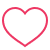 Unfilled heart